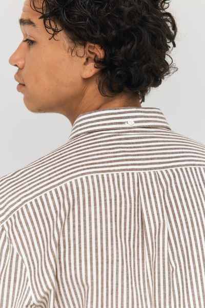 Chemise rayée ajustée