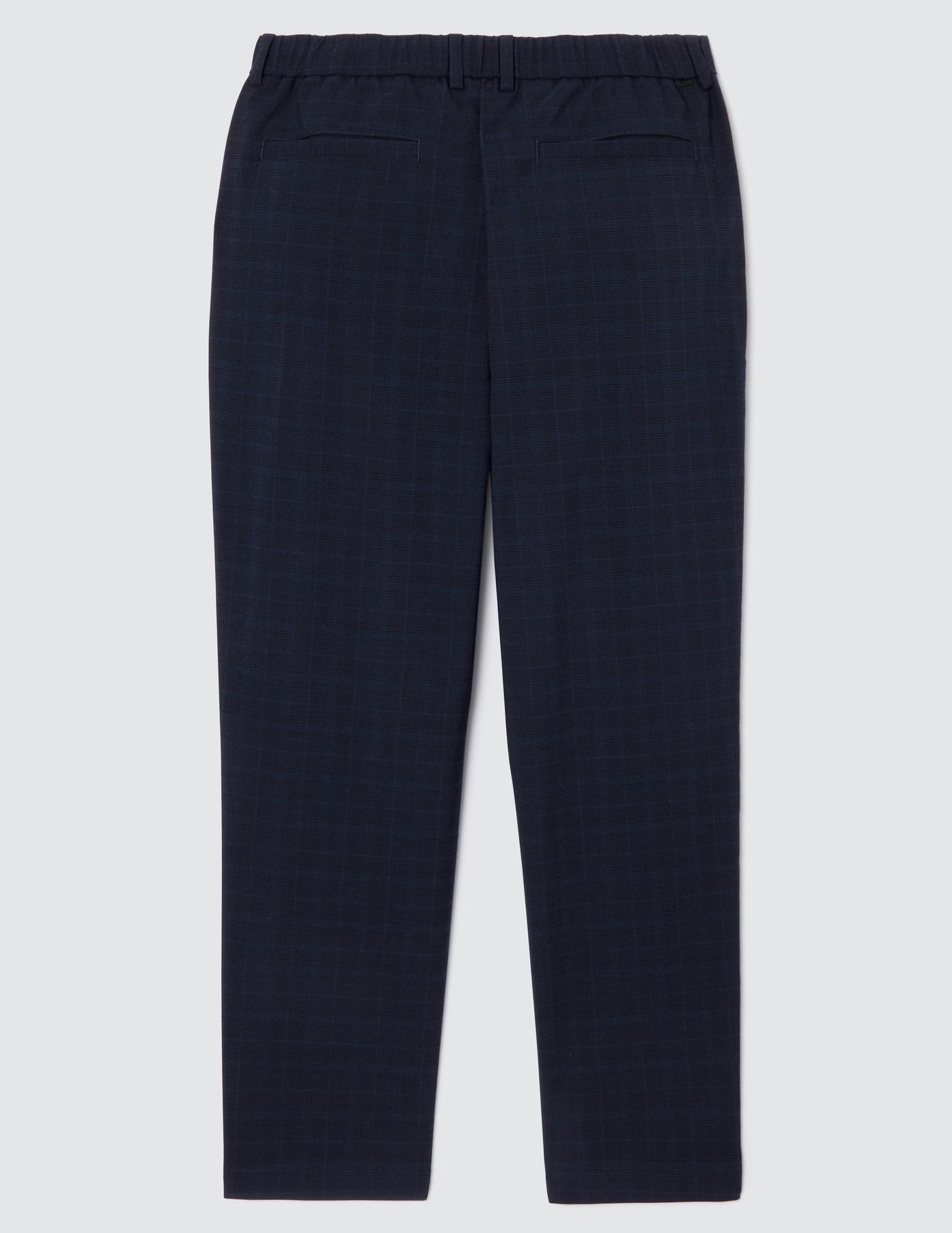 Pantalon de ville à carreaux