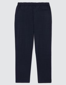 Pantalon de ville à carreaux