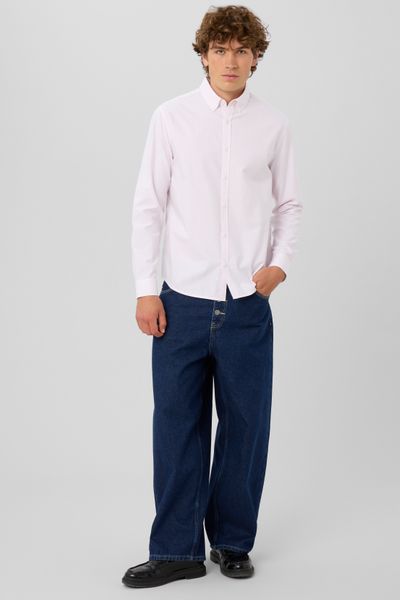 Chemise oxford ray&eacute;e