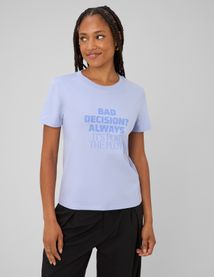 T-shirt imprim&eacute;