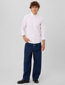 Chemise oxford ray&eacute;e