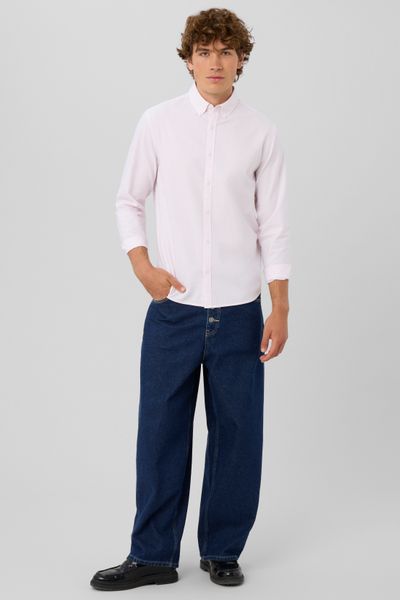 Chemise oxford ray&eacute;e