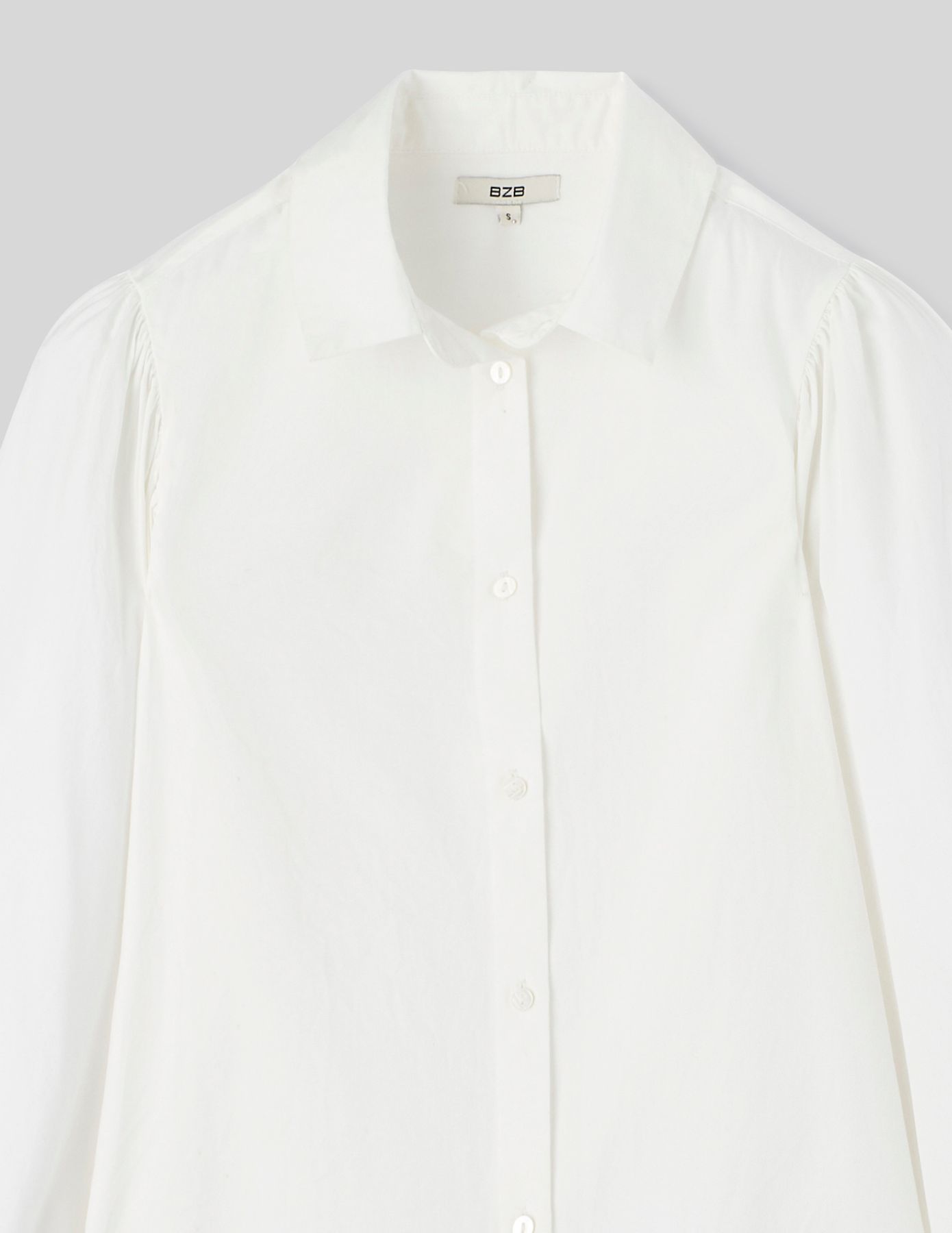 Chemise &agrave; manches bouffantes