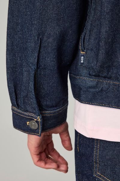 Veste trucker en jean