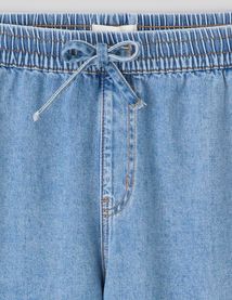 Bermuda taille &eacute;lastiqu&eacute;e