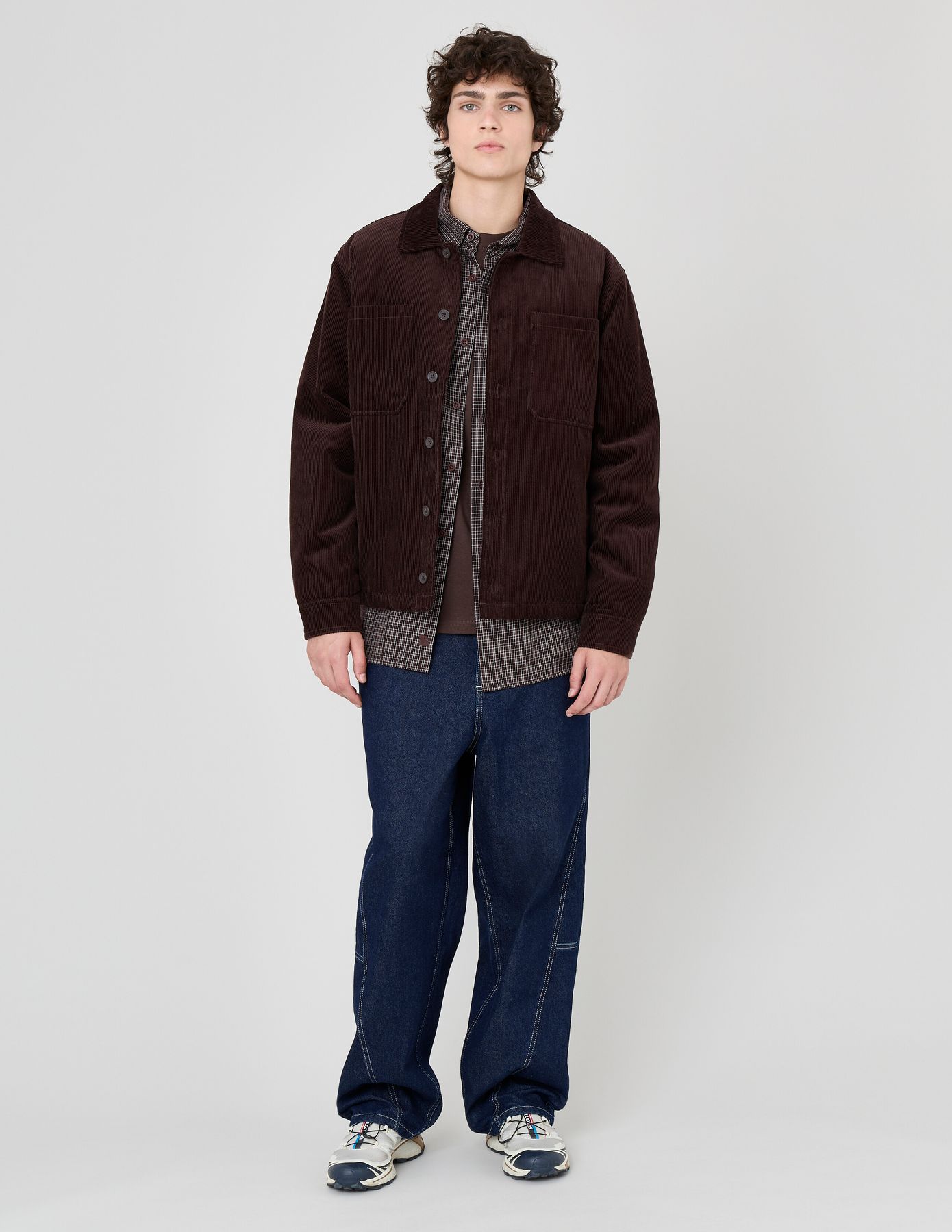 Veste surchemise velours