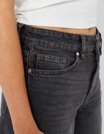 Jean wide leg taille basse