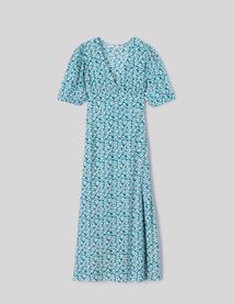 Robe longue imprimée