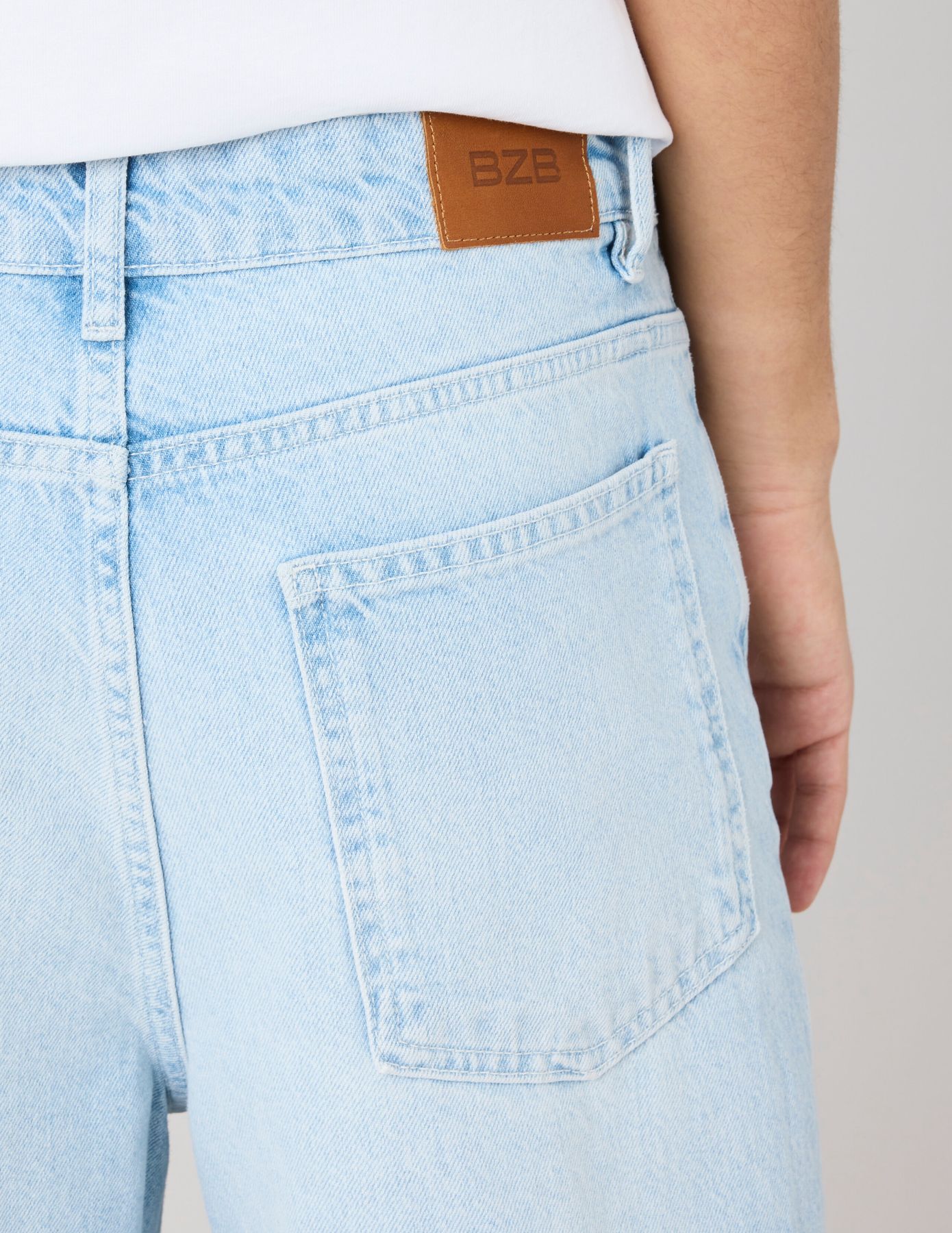 Jean loose bleu clair