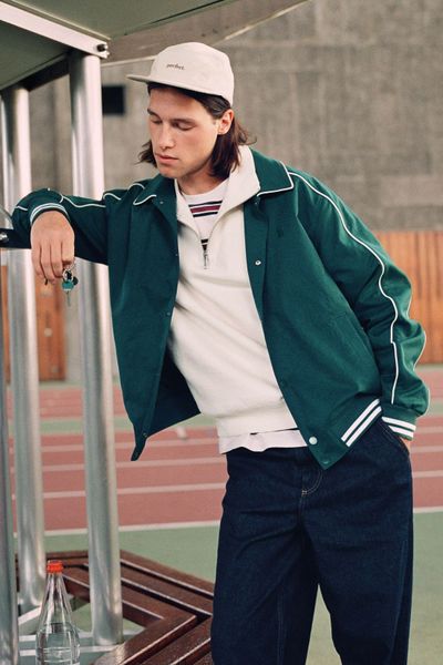 Blouson boutonn&eacute;