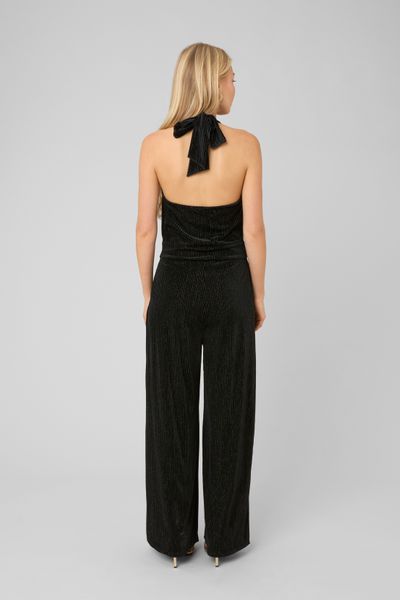Combinaison pantalon en maille brillante