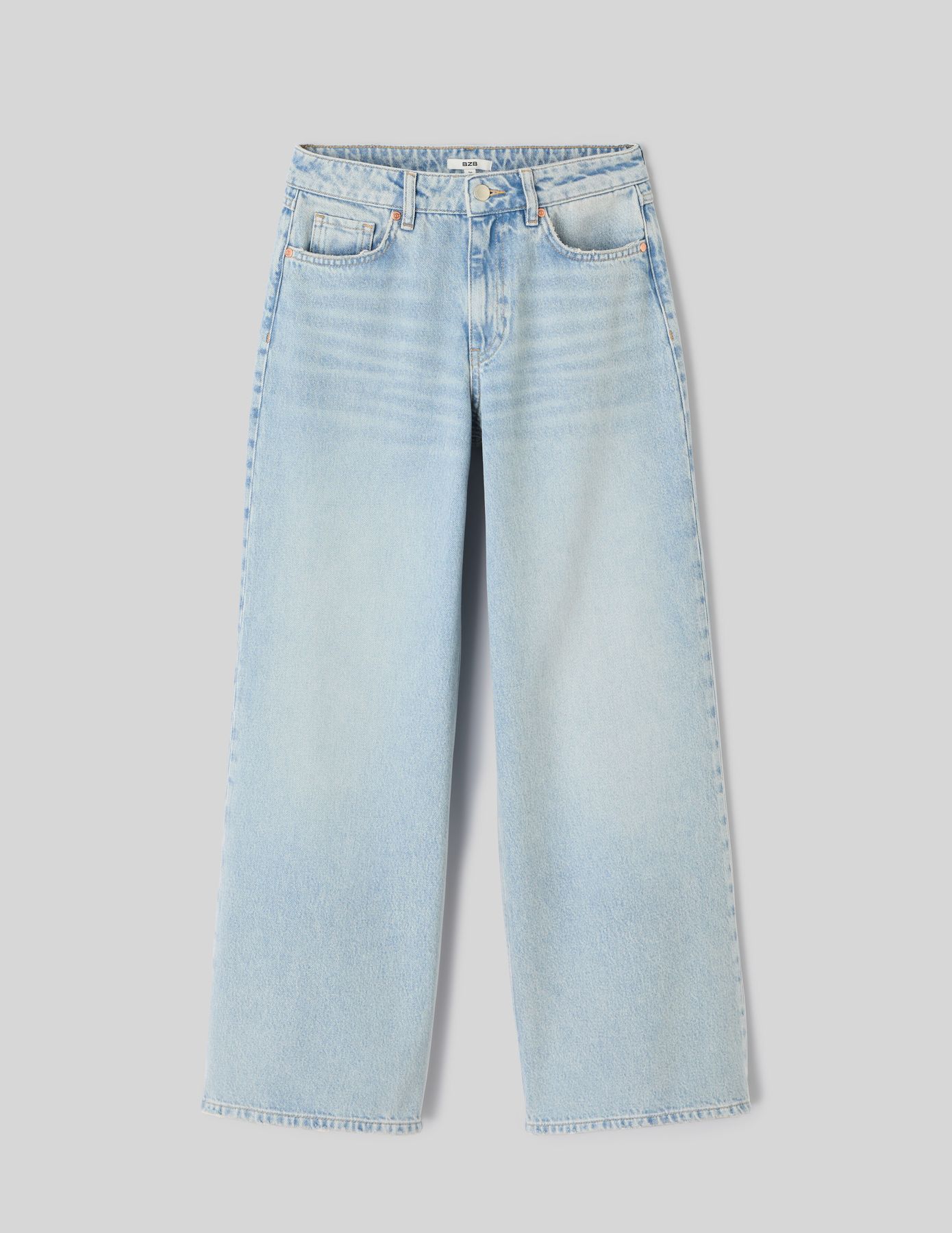 Jean wide leg taille standard