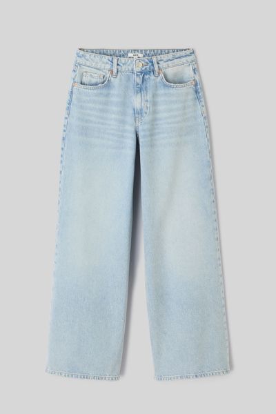 Jean wide leg taille standard
