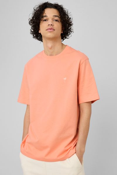 T-shirt broderie poitrine