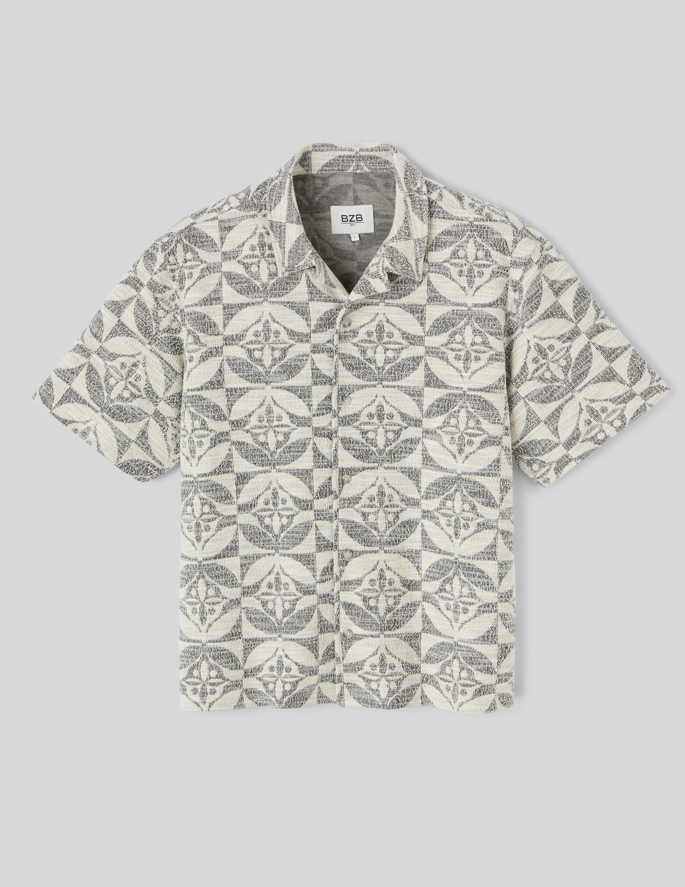 Chemisette en maille Jacquard