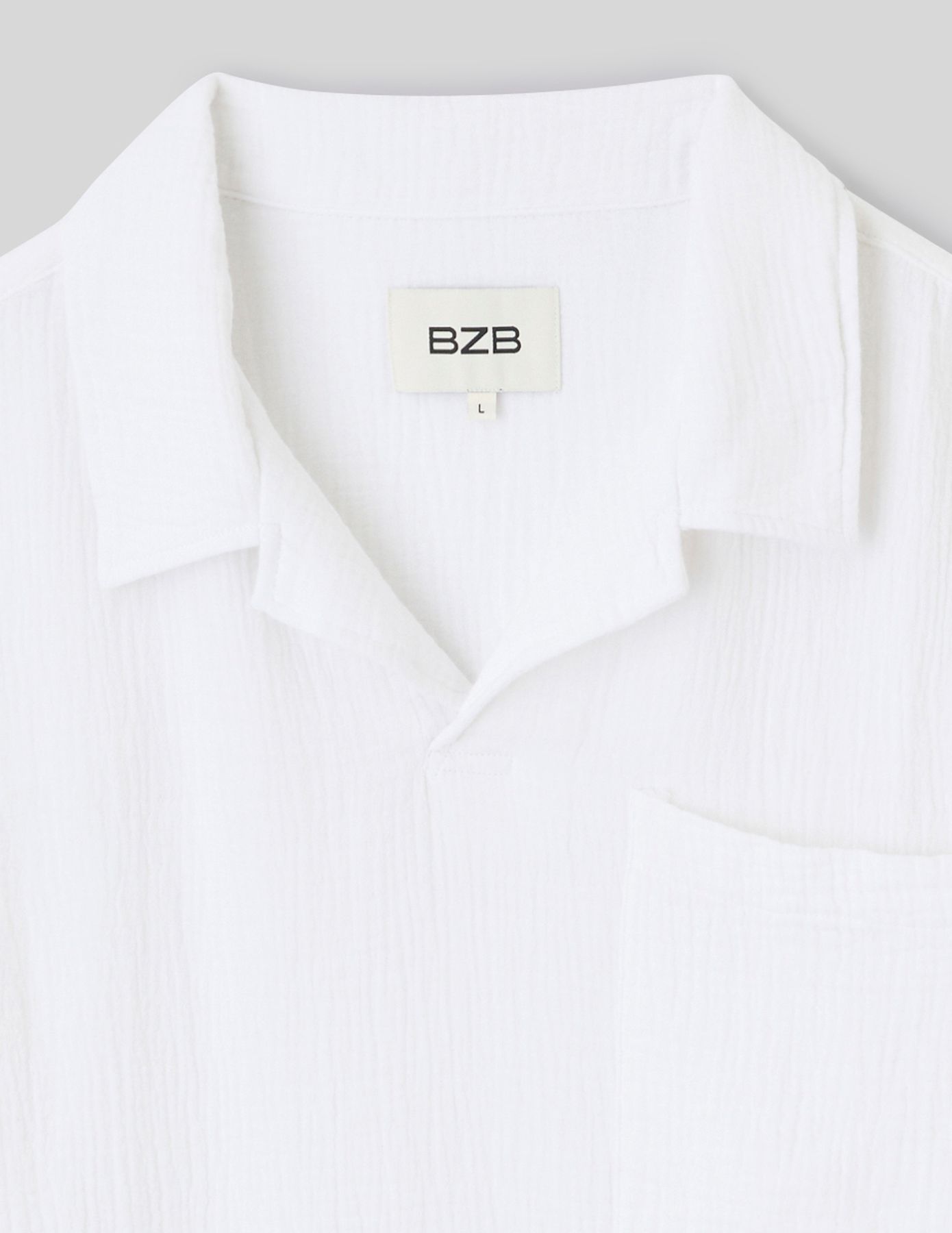 Chemise enfil&eacute;e manches longues