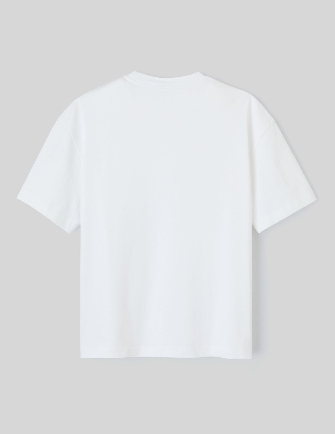 T-shirt boxy poche