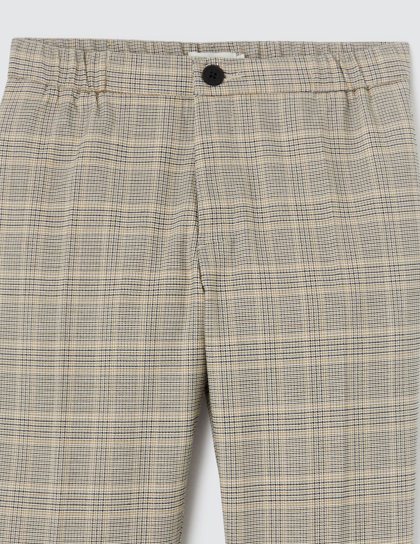 Pantalon de ville à carreaux