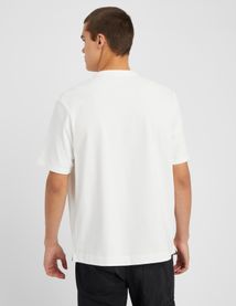 T-shirt lourd touch&eacute; peau de p&ecirc;che