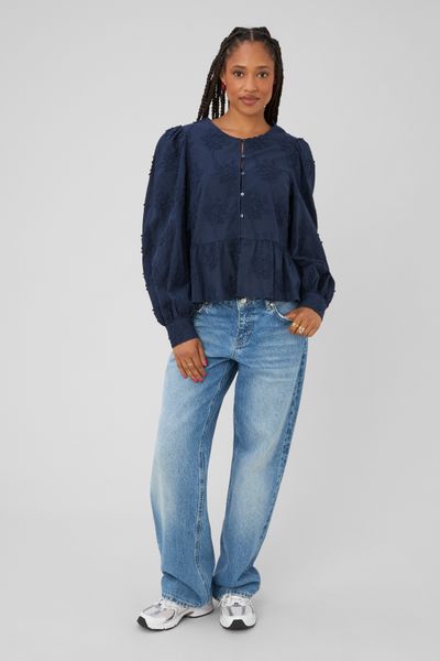 Blouse broderie 3D