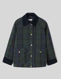 Veste &agrave; carreaux