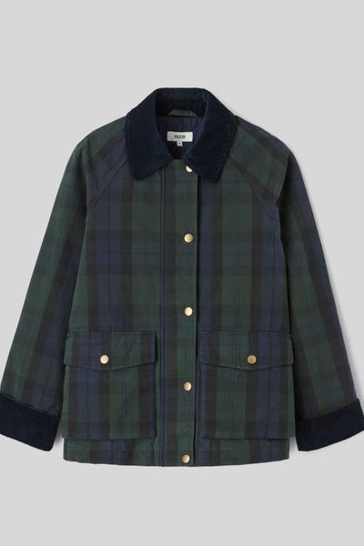 Veste &agrave; carreaux
