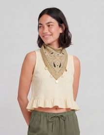 Top avec n&oelig;uds au dos