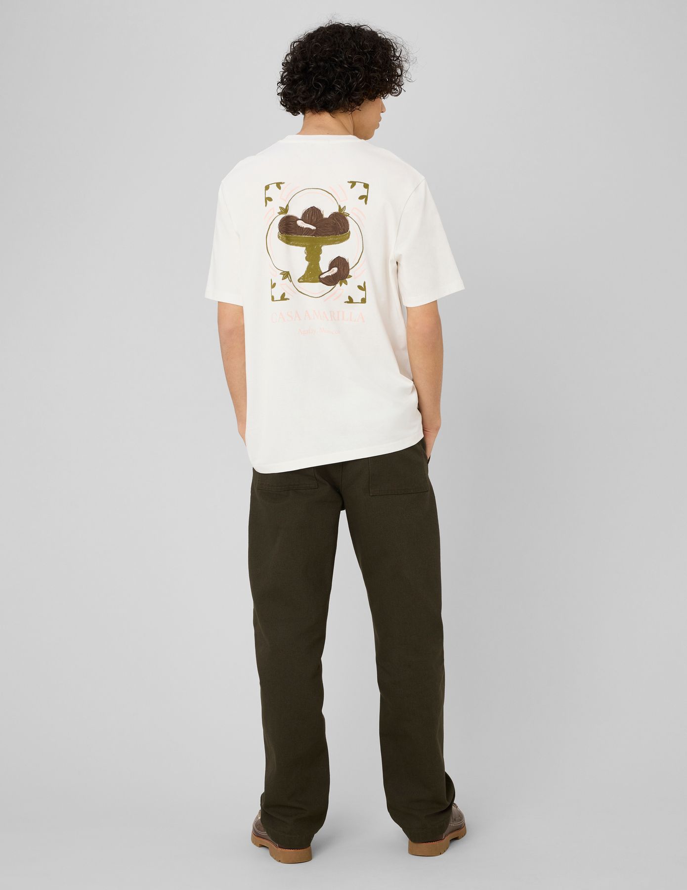 Pantalon loose canvas