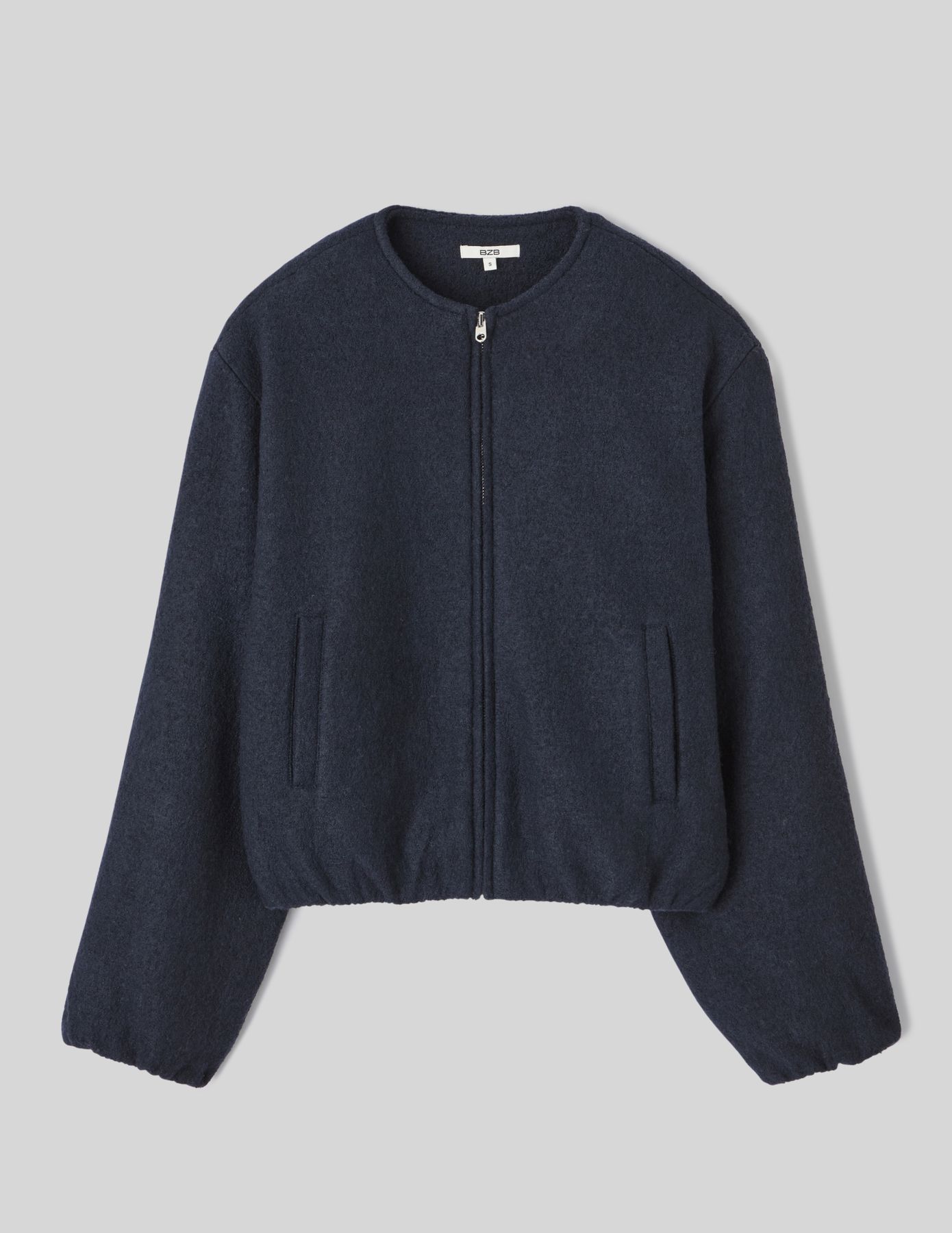 Veste boule en laine