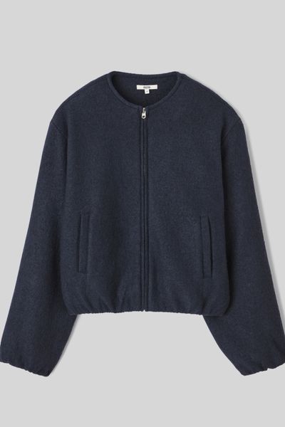 Veste boule en laine