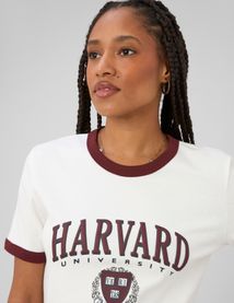 T-shirt imprim&eacute; licence Harvard