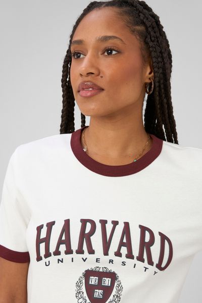 T-shirt imprim&eacute; licence Harvard