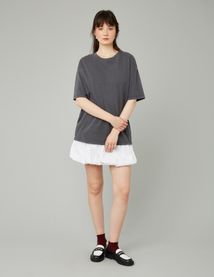 T-shirt oversize délavé