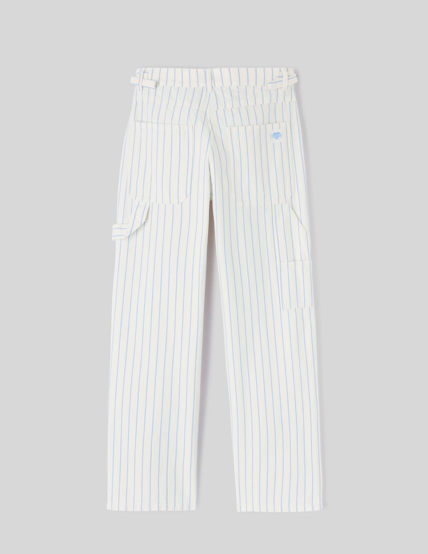 Jean cargo rayé