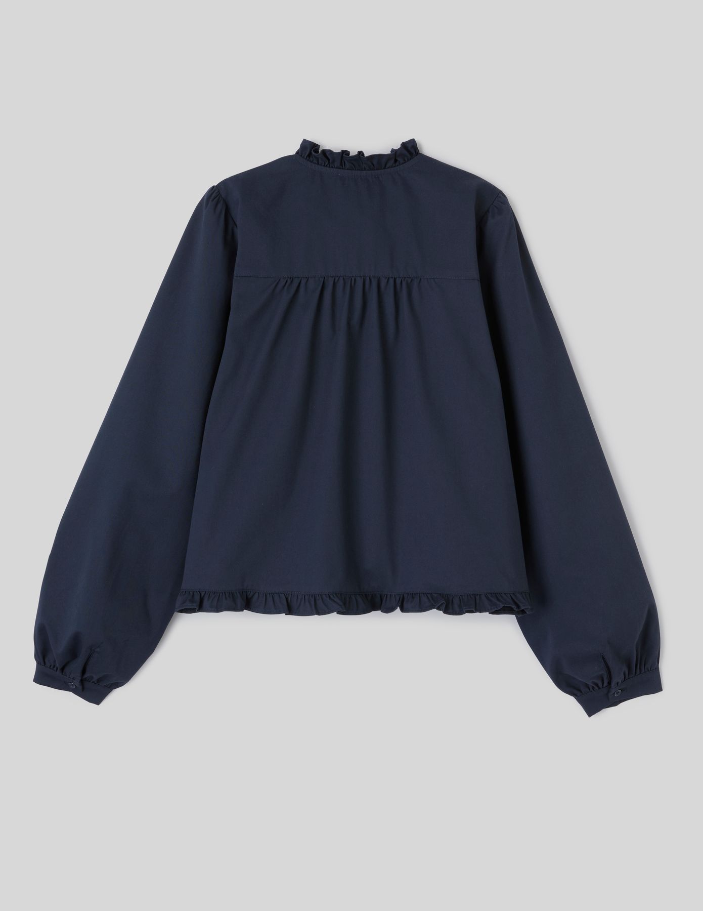 Blouse &agrave; volants