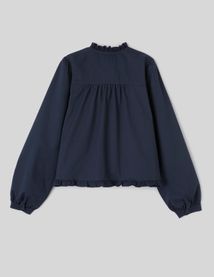 Blouse &agrave; volants