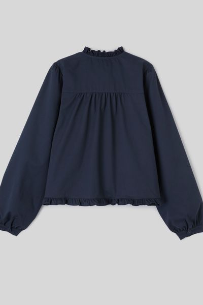 Blouse &agrave; volants