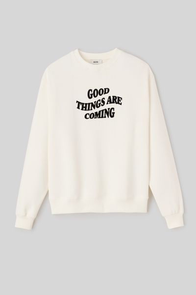 Sweat col rond imprim&eacute;