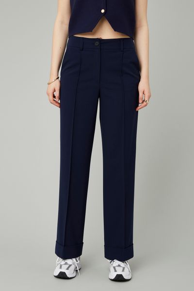 Pantalon à revers