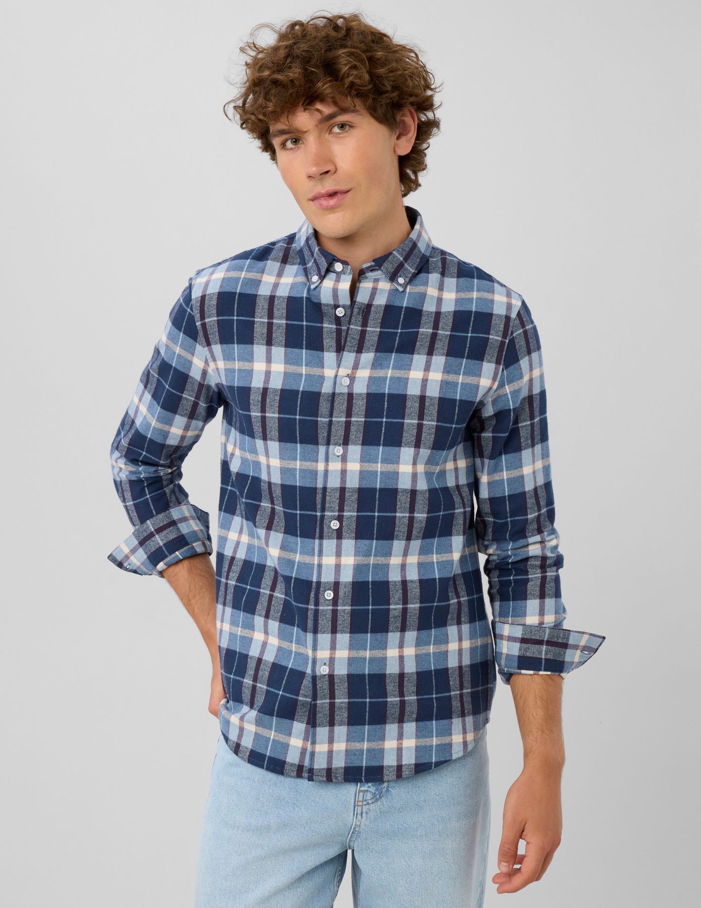 Chemise &agrave; carreaux