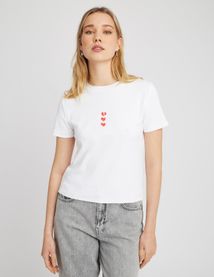 T-shirt brodé St Valentin