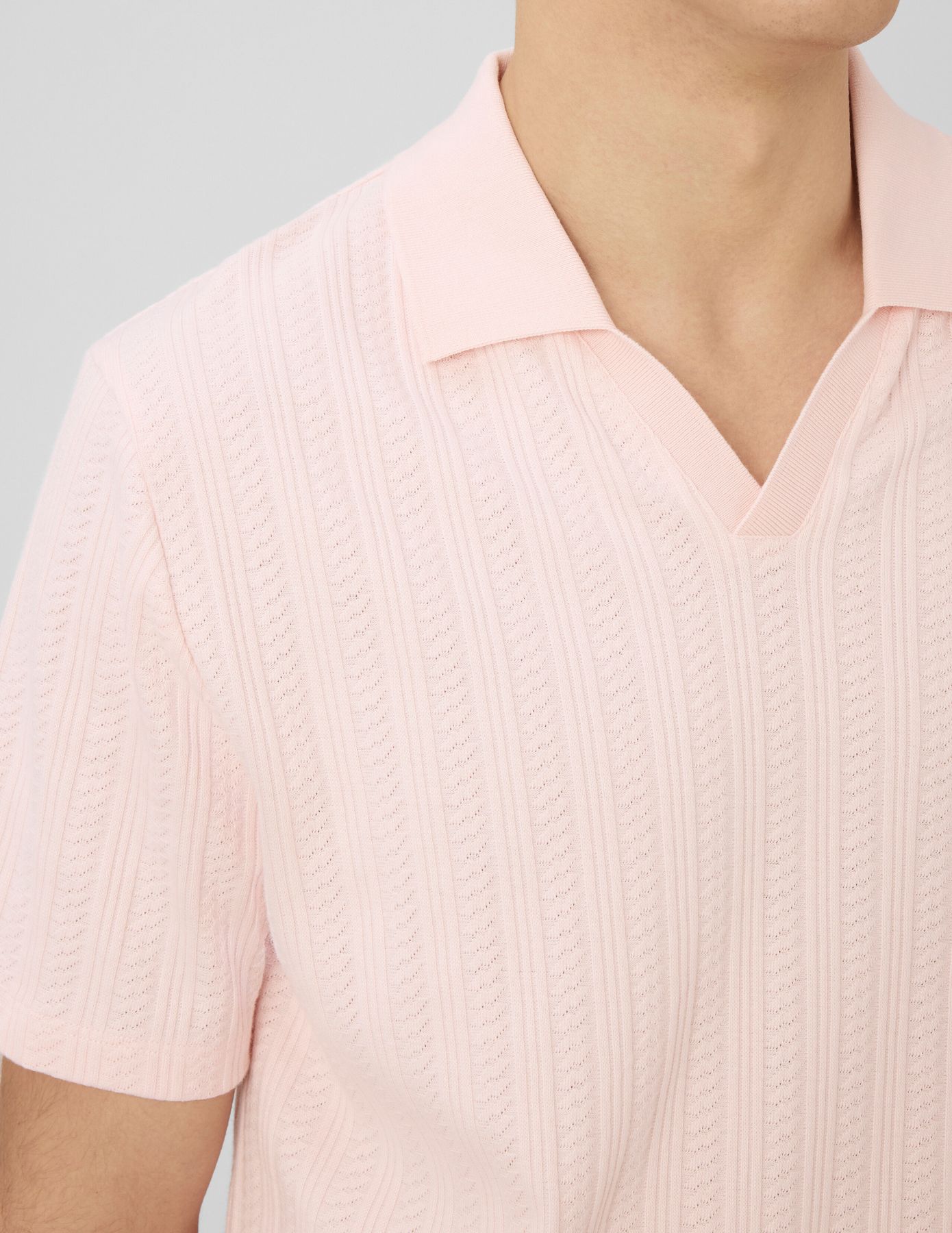 Polo mati&egrave;re fantaisie