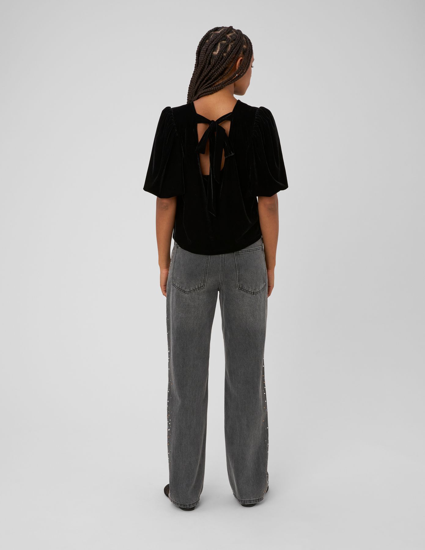 Blouse en velours