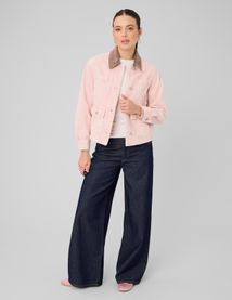 Barn jacket col velours