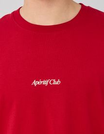 T-shirt imprim&eacute; devant/dos