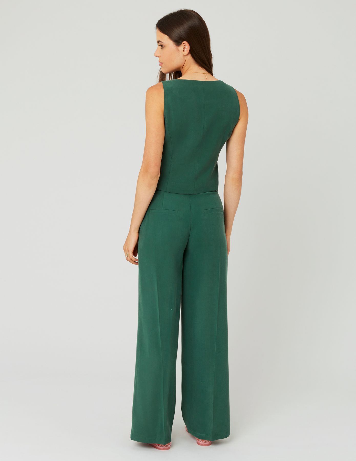 Pantalon fluide à pinces