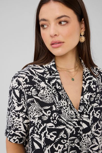 Chemisette imprim&eacute;e