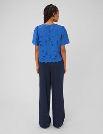 Blouse en broderie anglaise