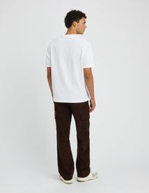 Pantalon cargo velours